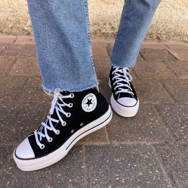 אולסטר שחור בד פלטפורמה