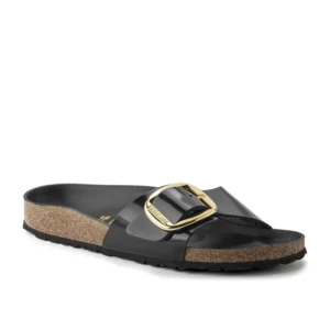 בירקנשטוק כפכפי נשים מדריד אבזם גדול - Birkenstock Madrid Big Buckle Black