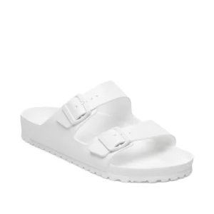 כפכפי בירקנשטוק Birkenstock טבעוניים דגם אריזונה – לבן