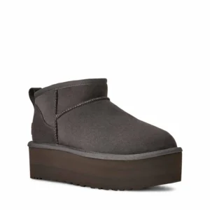 UGG Classic Ultra Mini Platform – אולטרה מיני פלטפורם – אפור