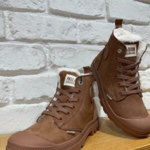 PALLADIUM HI ZIP - פלדיום פרווה- חום