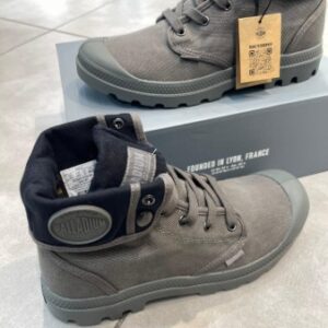 PALLADIUM BAGGY – פלדיום קיפול קלאסי- אפור שחור