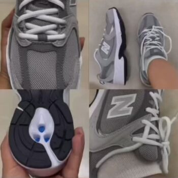 נעלי NEW BALANCE אצלנו! דגם 530 העל זמני בצבעי אפור ולבן- על נוחות לא מתפשרים! רוצו לפני שייגמר 🏃🏽‍♀️🏃‍♂️👟🩶