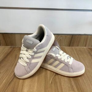 אדידס Grand Court סניקרס אפורות \ ADIDAS